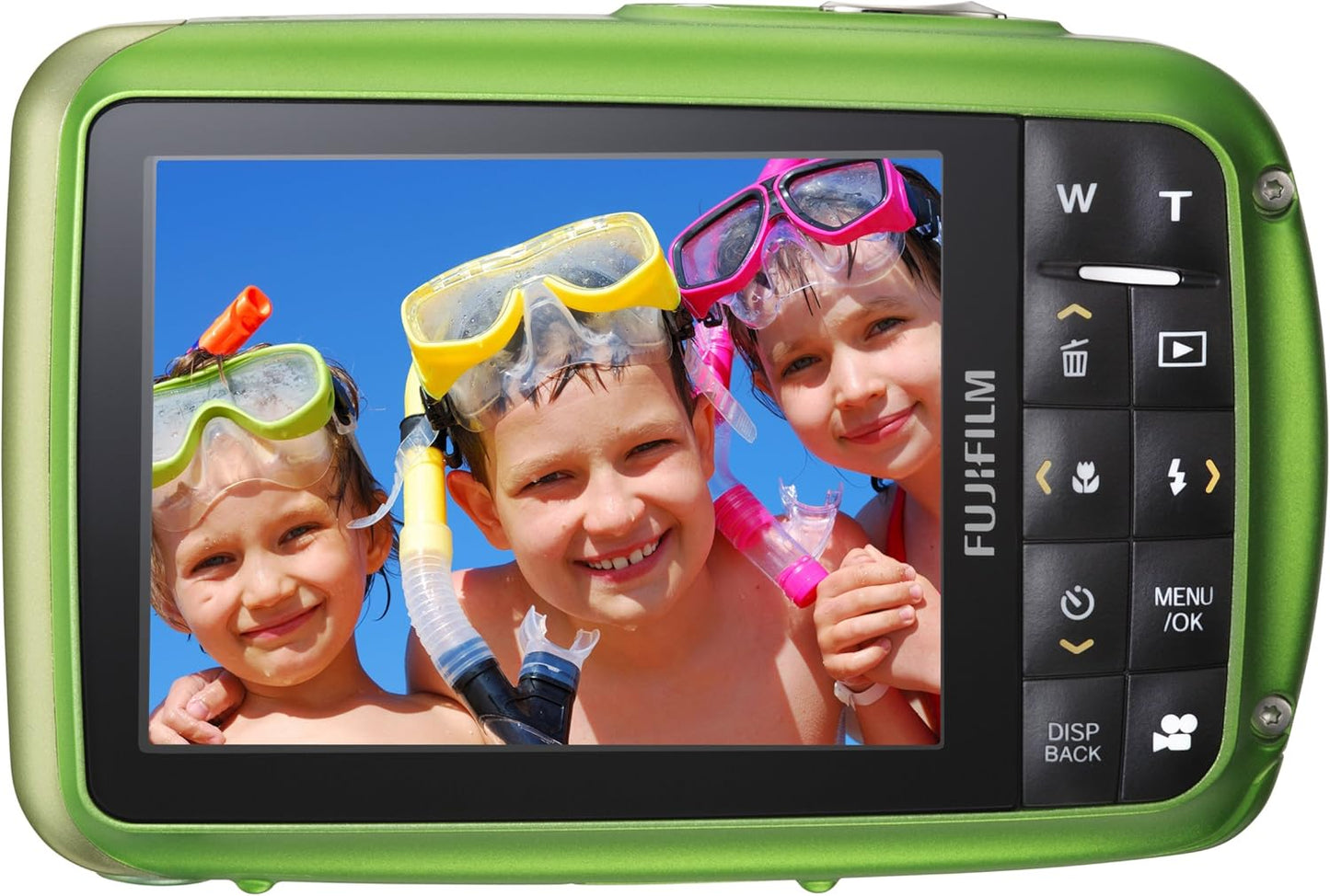 Fujifilm FinePix Z33WP Waterproof Digital Camera Green