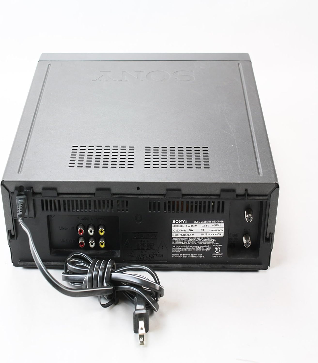 Sony SLV-662HF Hi-Fi Stereo VHS VCR Player