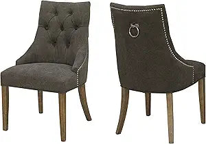 Misc Modern French Style Dining Chair - Set of 4 Grey — main product image