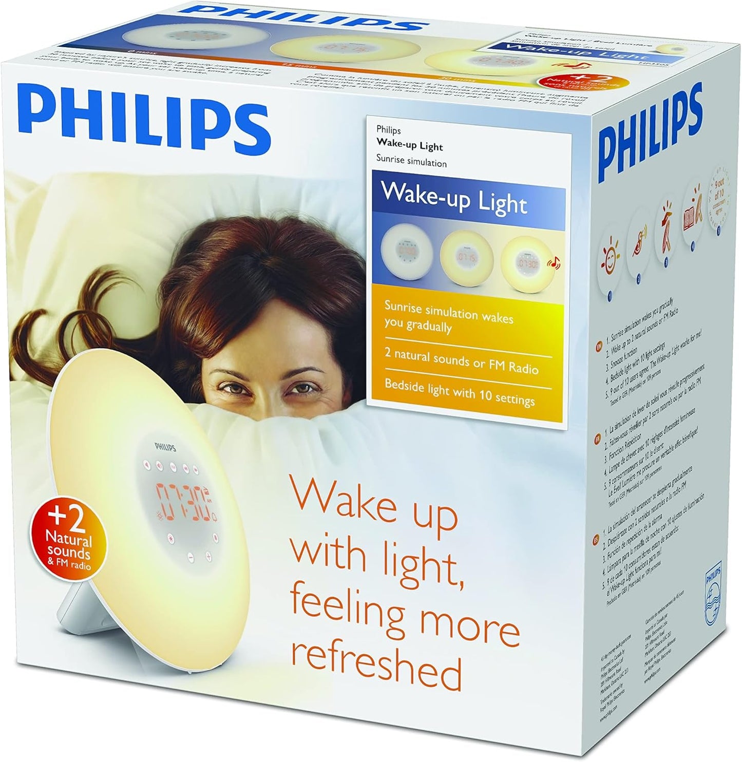 Philips HF3505/60 Wake-up Light with Sunrise Simulation