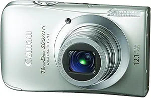 Canon SD790IS Silver PowerShot - 12.1MP, 5x Zoom, 3.0" LCD