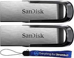SanDisk SDCZ73-0128G-2PK_Lan Ultra Flair 128GB USB 3.0 2-Pack — main product image