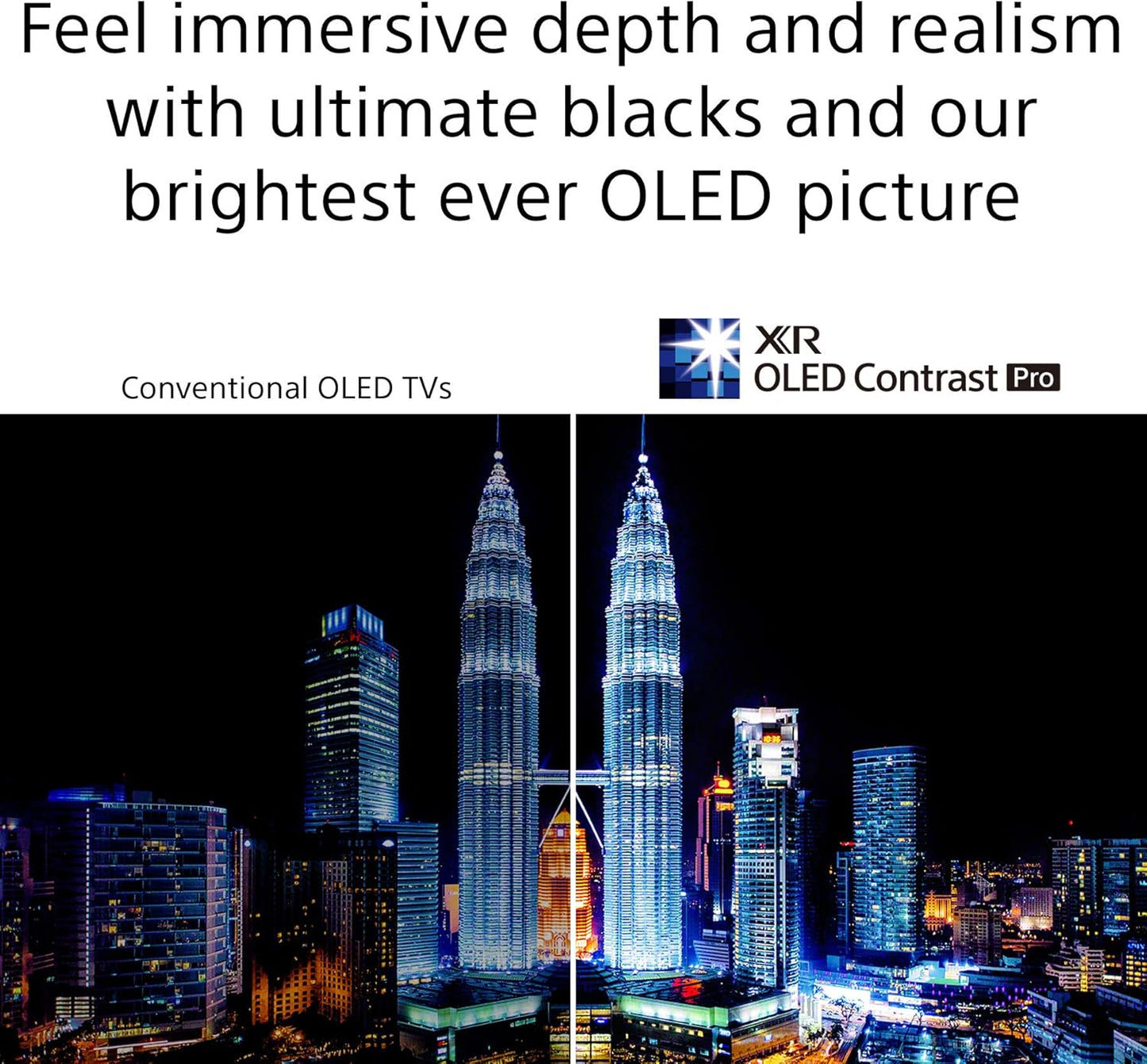Sony A90J 55-Inch Renewed OLED 4K Smart Google TV