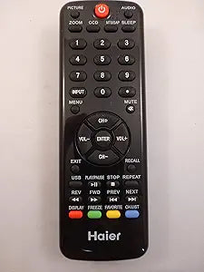 Haier HTR-D09B LED TV Remote Control OEM
