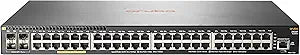 HP JL256A#ABB Aruba 2930F 48G PoE+ SFP+ Switch — main product image