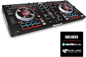 Numark Mixtrack Platinum DJ Controller with LCD Displays