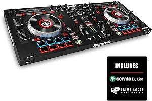 Numark Mixtrack Platinum DJ Controller with LCD Displays
