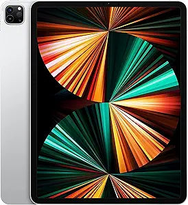 Apple iPad Pro 12.9-inch 1TB Silver (2021 Renewed)