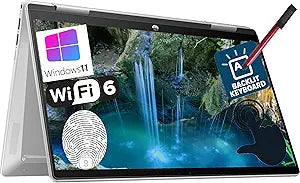 HP Pavilion x360 - 14" 2-in-1 Laptop, i5-1235U, 2TB SSD, Stylus