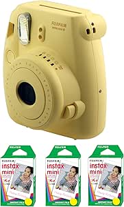 Fujifilm FU64-MINI8YK60 Instax Mini 8 Yellow Camera Kit