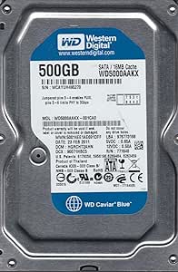 Western Digital WD5000AAKX-001CA0 500GB SATA Drive — main product image