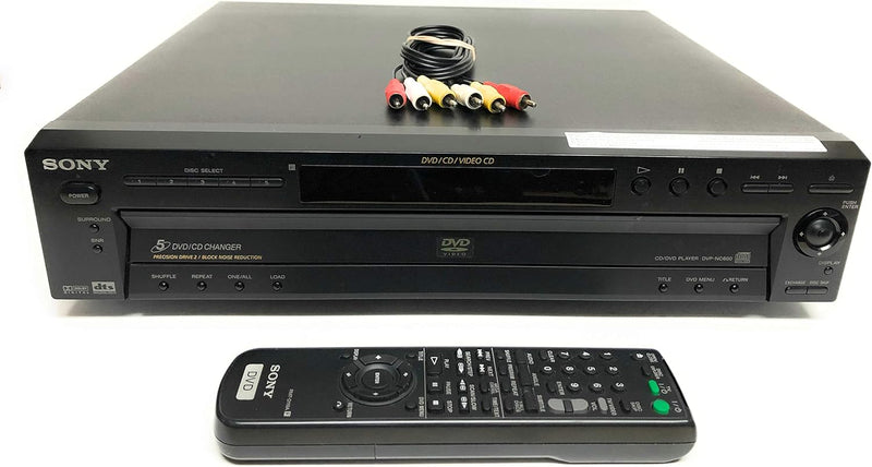 Sony DVPNC600 5-Disc Carousel DVD CD Changer — main product image