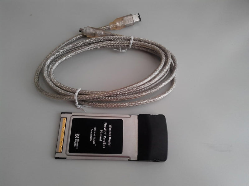 Western Digital WDAD003-RNW FireWire CardBus PC Card — main product image