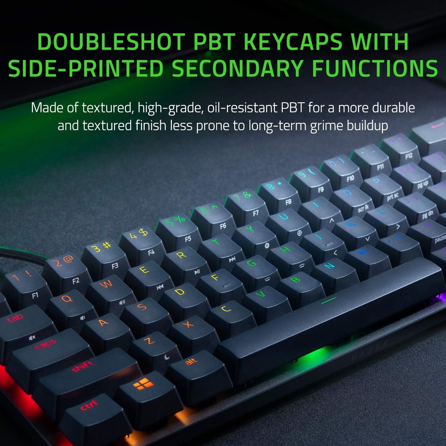 Razer RZ03-03390500-R3U1 Huntsman Mini 60% Clicky Gaming Keyboard