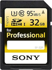 Sony SF-32P/T1 32GB Professional SD Memory Card