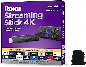 Roku voice remote Streaming Stick 4K HDR/Dolby Vision — main product image