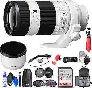 Sony FE 70-200mm f/4 G OSS Telephoto Lens Kit (Renewed)