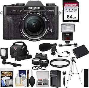 Fujifilm K-106393-02 X-T30 18-55mm Lens Camera Kit