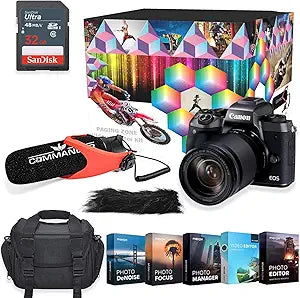 Canon EOS M5 18-150mm Lens Vlogging Camera Kit