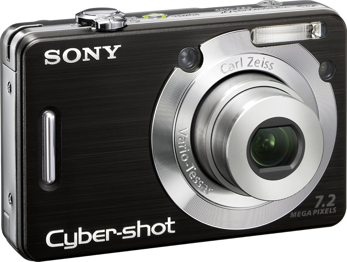 Sony DSCW55/B Cybershot 7.2MP Digital Camera 3x Optical Zoom
