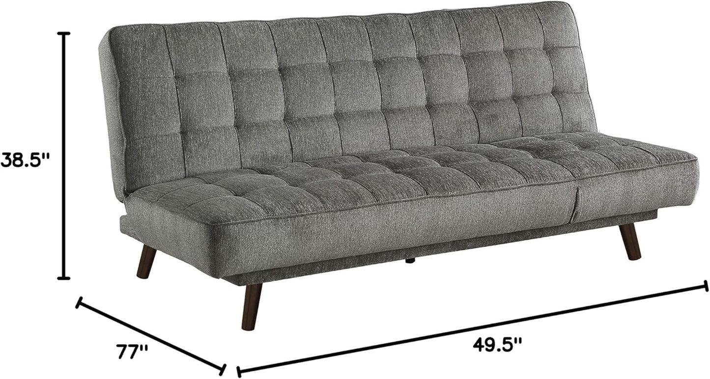 Lexicon 194840120780 Bowen Dark Gray Futon Sofa