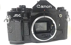 Canon A 1 Black 35mm SLR Camera Body - Manual Focus (Renewed)
