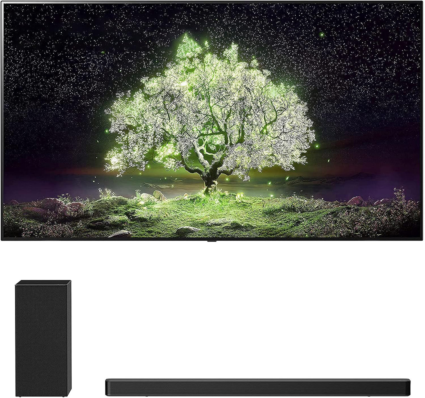 LG OLED55A1PUA 55" 4K OLED TV Soundbar USED