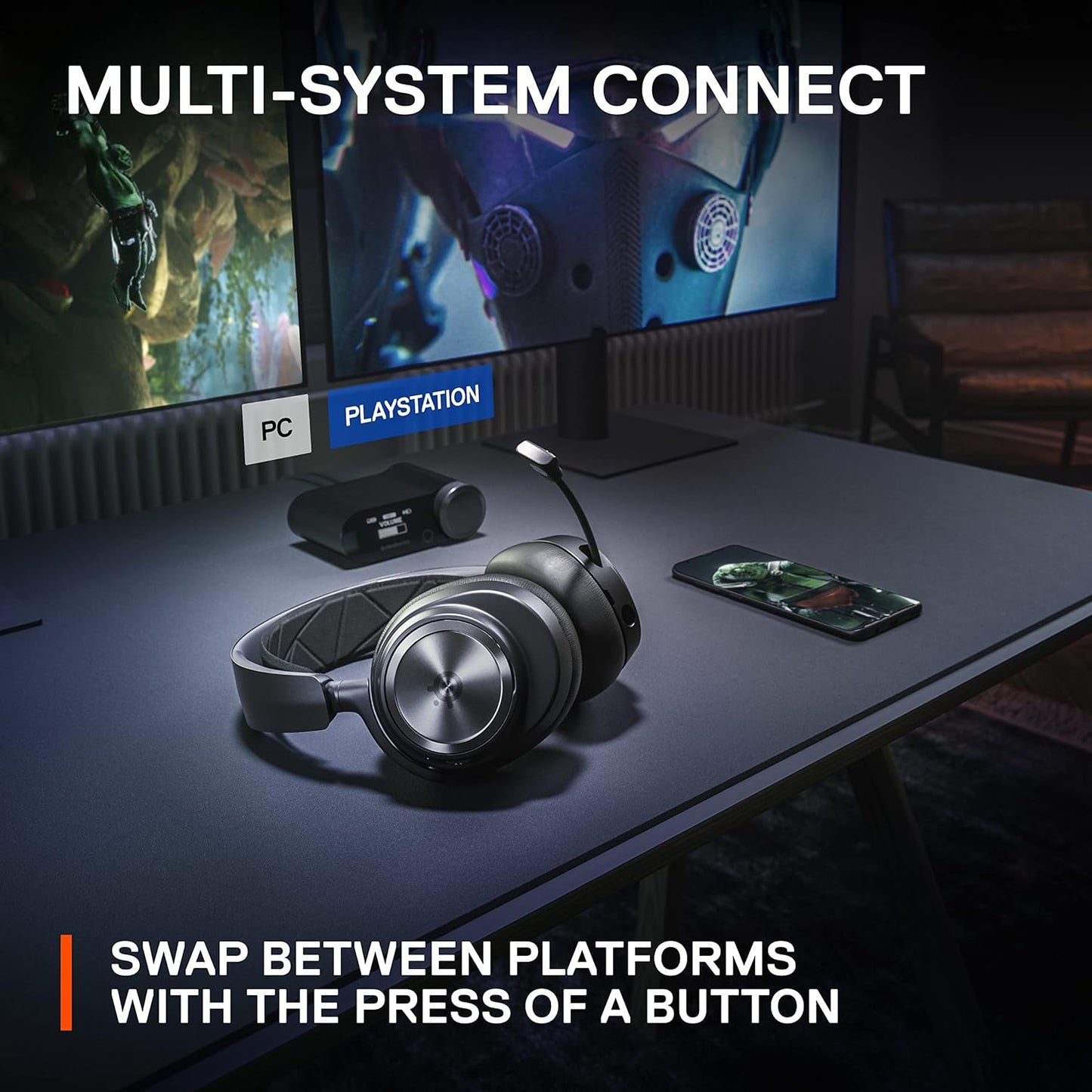 SteelSeries 61520 Arctis Nova Pro Wireless Gaming Headset