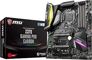 MSI Z370 GAMING PRO CARBON: Intel 8th Gen ATX Motherboard — main product image