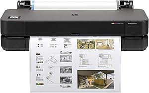 HP DesignJet T230 24-Inch Wireless Plotter Printer Renewed
