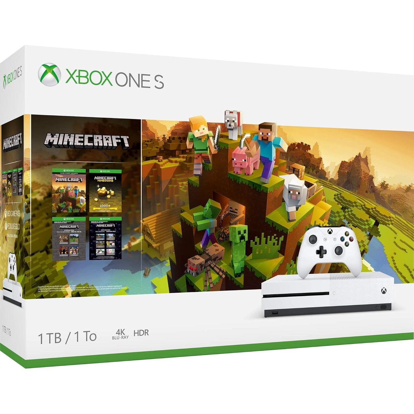 Microsoft 234-00655 Xbox One S Minecraft Creators Bundle (Discontinued)