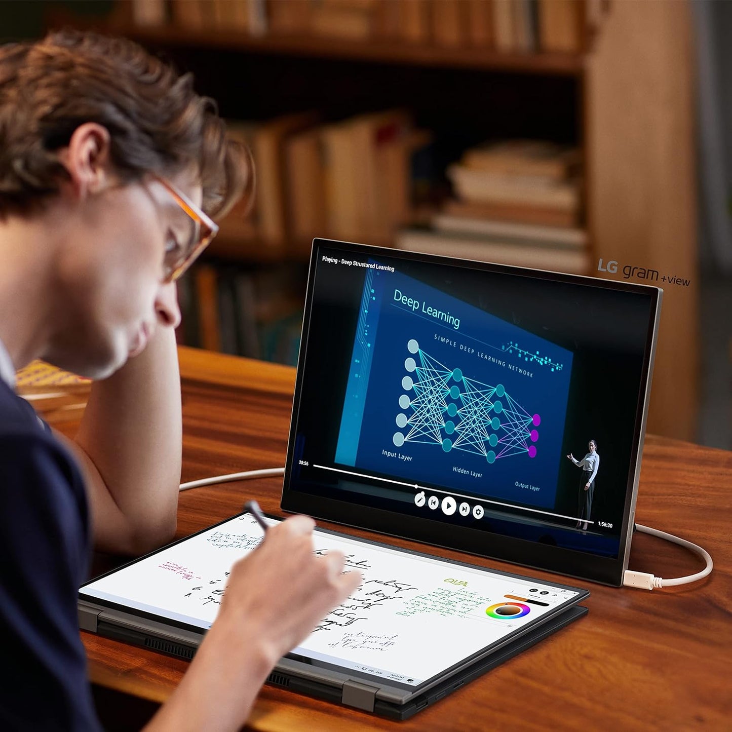 LG 451239 Gram +View 16" WQXGA Portable Monitor