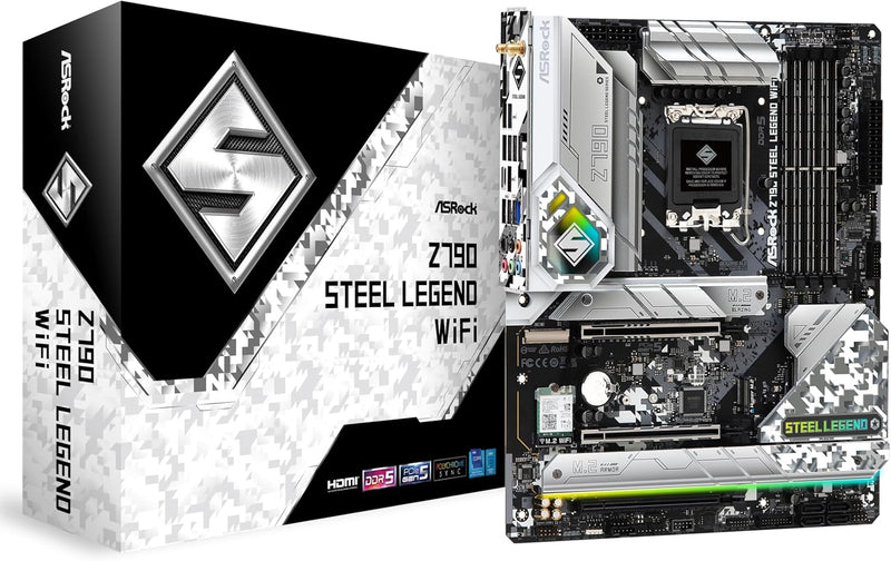ASRock Z790 STEEL LEGEND WIFI Motherboard DDR5 — main product image