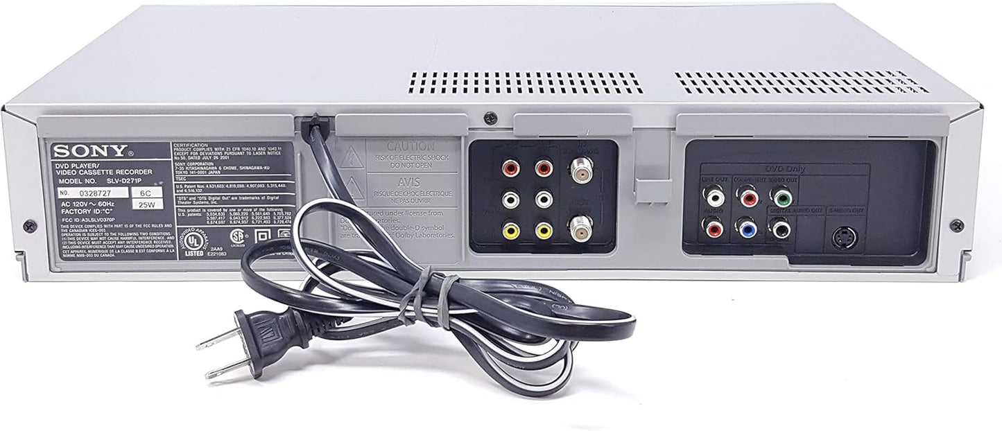 Sony SLV-D271P Combo DVD and VCR Player