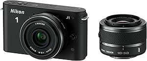 Nikon 1 J1 Mirrorless Camera with Dual Lenses