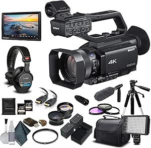 Sony PXW-Z90V 4K HDR Camcorder Bundle (Renewed)