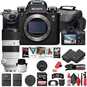 Sony ILCE9M2/B Alpha a9 II Mirrorless Camera: 70-200mm Lens Bundle (Renewed)