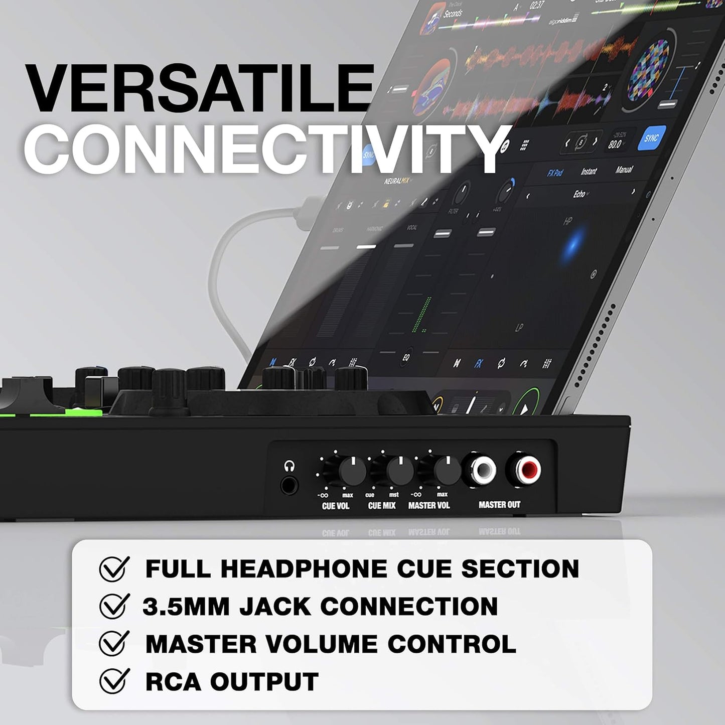 Reloop AMS-BUDDY 2-Channel DJ Controller iOS/PC