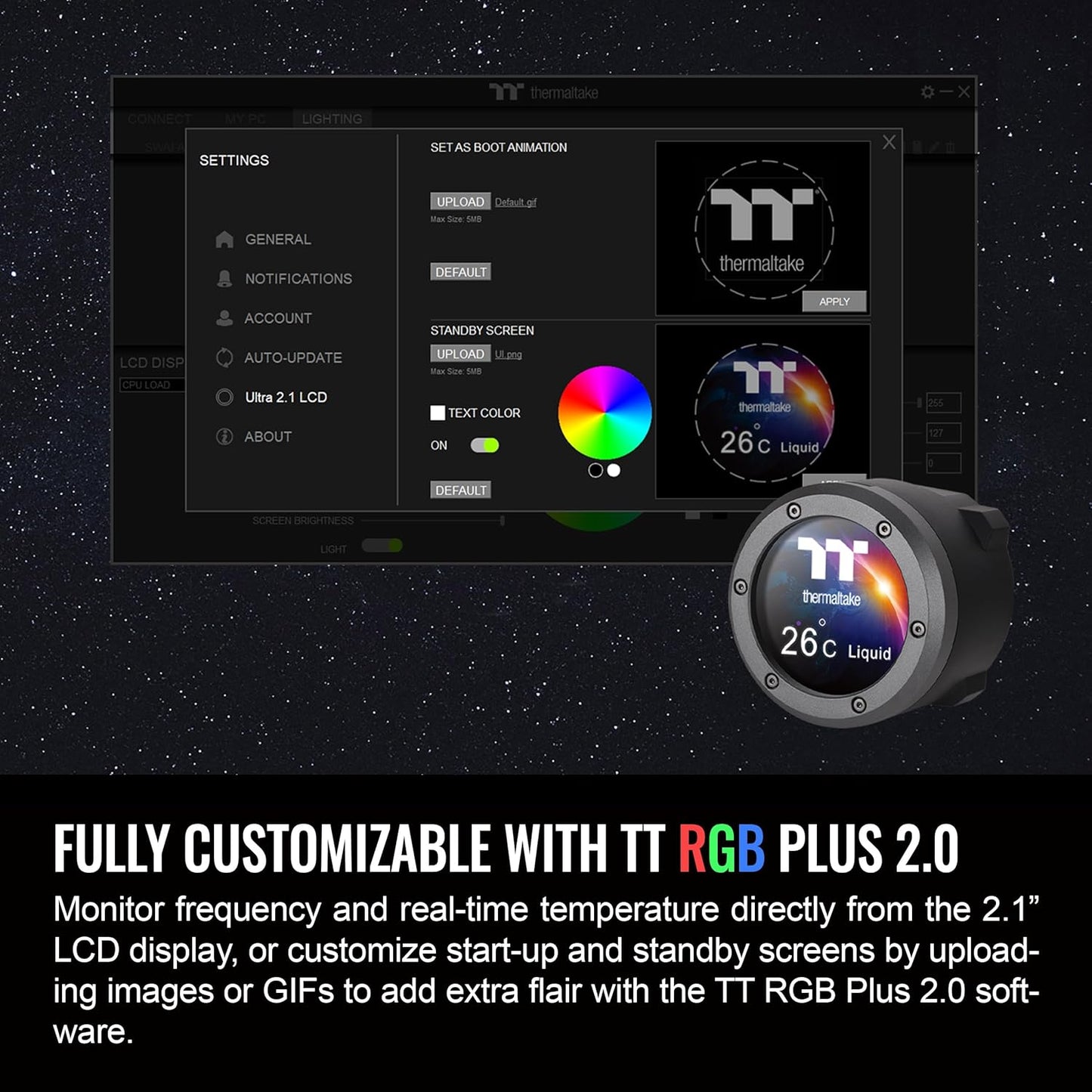 Thermaltake CLW384PL12SWA TH360 V2 Ultra ARGB Liquid Cooler