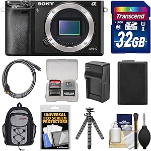 Sony K-81539-02 Alpha A6000 Wi-Fi Camera Bundle