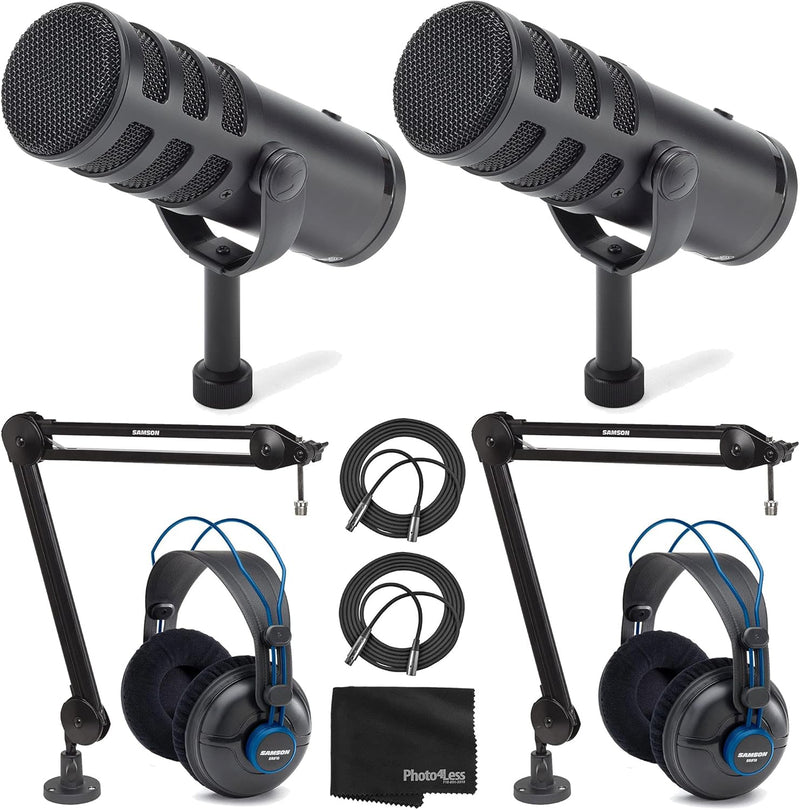 Samson Q9U K4 Broadcast Microphone Bundle - 2 Person — main product image