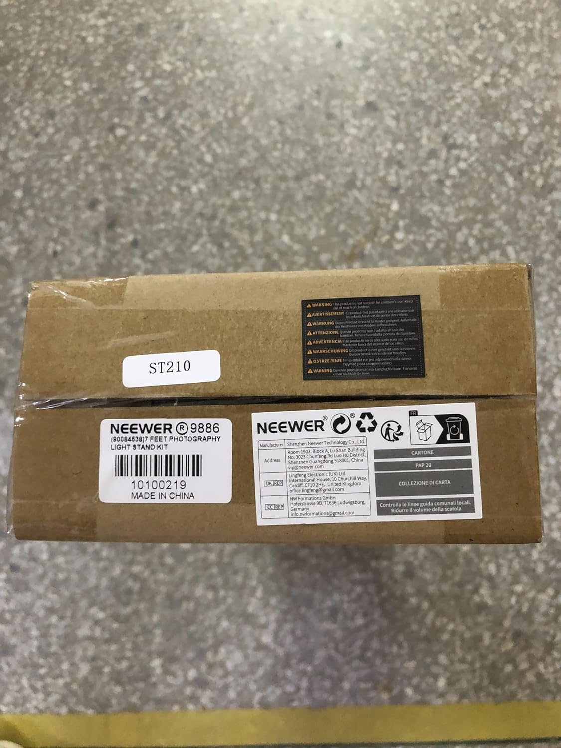 Neewer 90084538 7ft Photography Light Stands 2-Pack