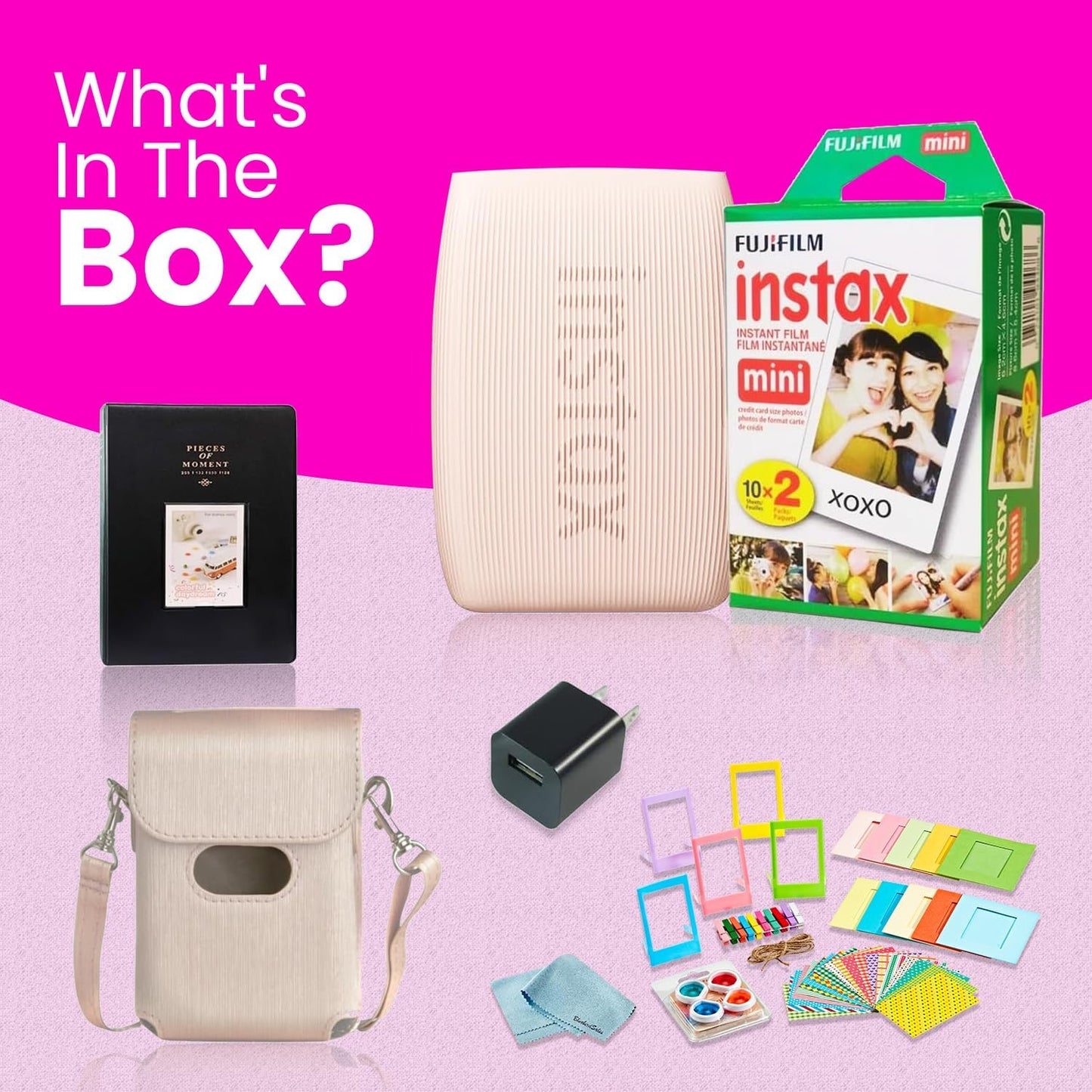 Fujifilm INSTAX Mini Link 3 Smartphone Printer Pink