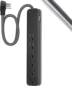 GE 45266 UltraPro 6-Outlet Surge Protector — main product image