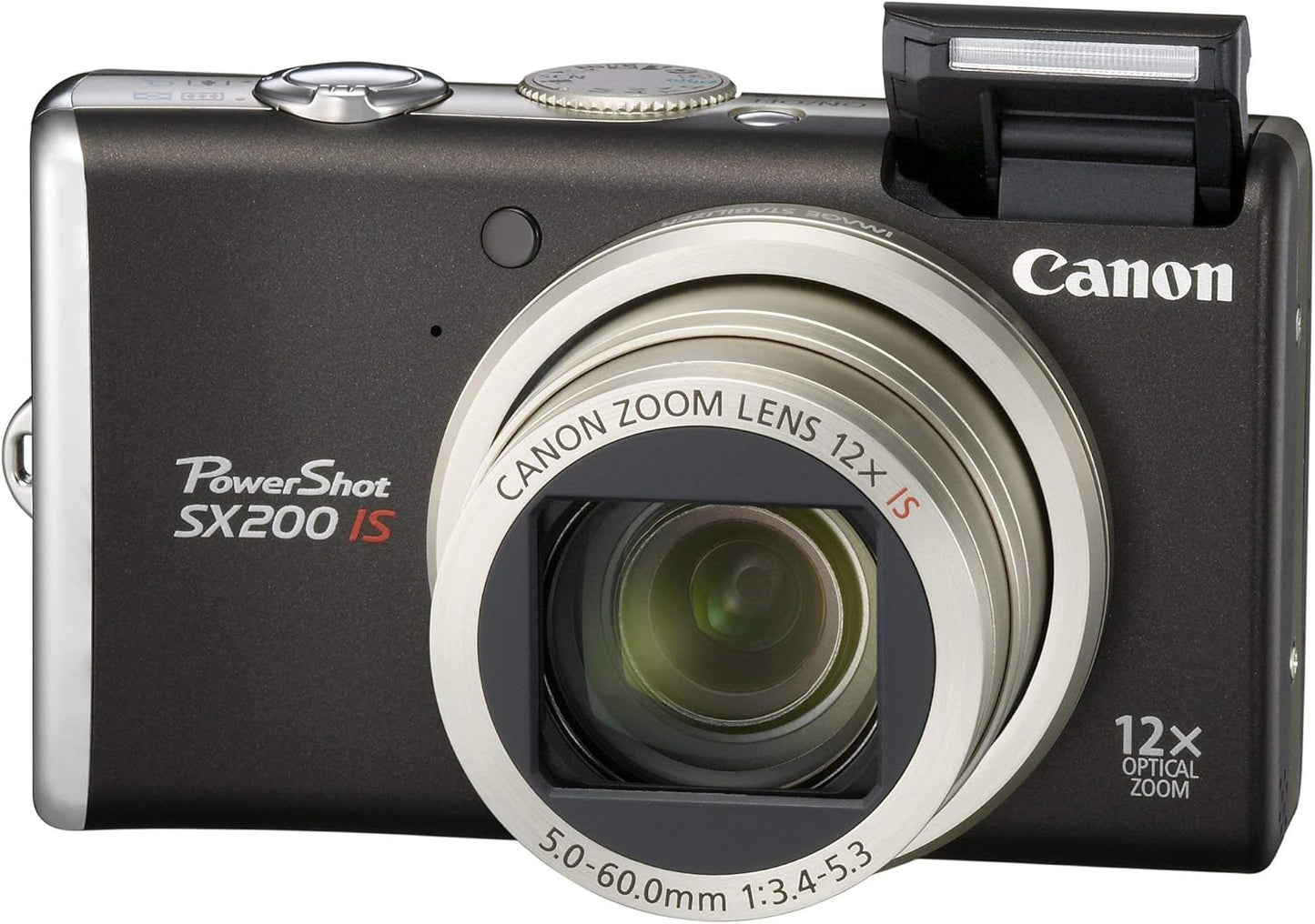 Canon SX200IS Black PowerShot 12MP Digital Camera