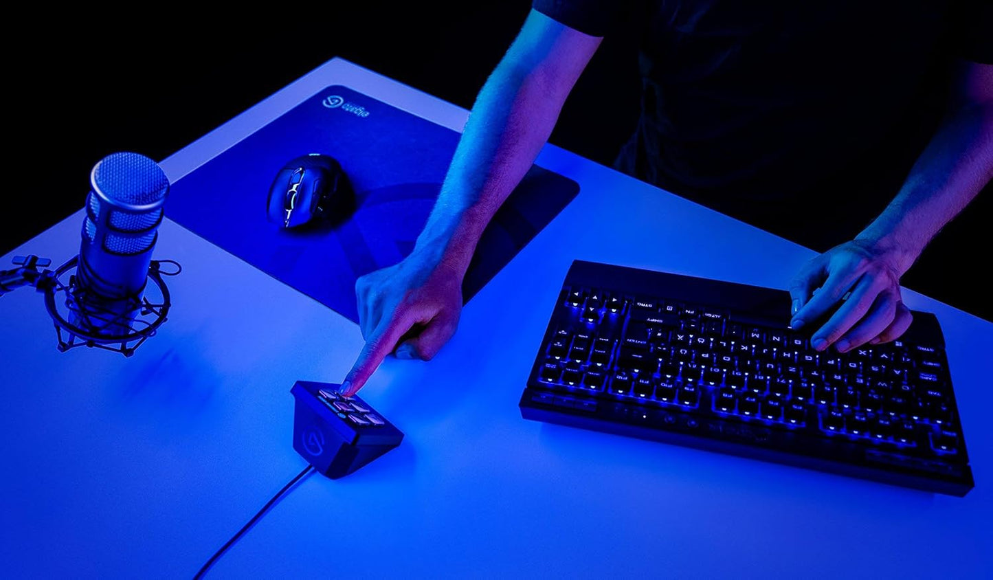 Corsair 10GAI9901-cr Elgato Stream Deck Mini Content Creation Controller (Renewed)