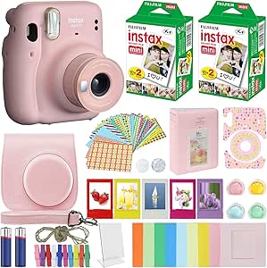 Fujifilm Instax Mini 11 Instant Camera Bundle - Pink