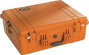 Pelican 1600-000-150 Camera Case with Foam Orange