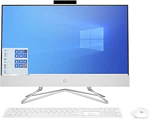 HP 24-df0042ds All-in-One Desktop - AMD Athlon, 8GB, 256GB SSD - Renewed
