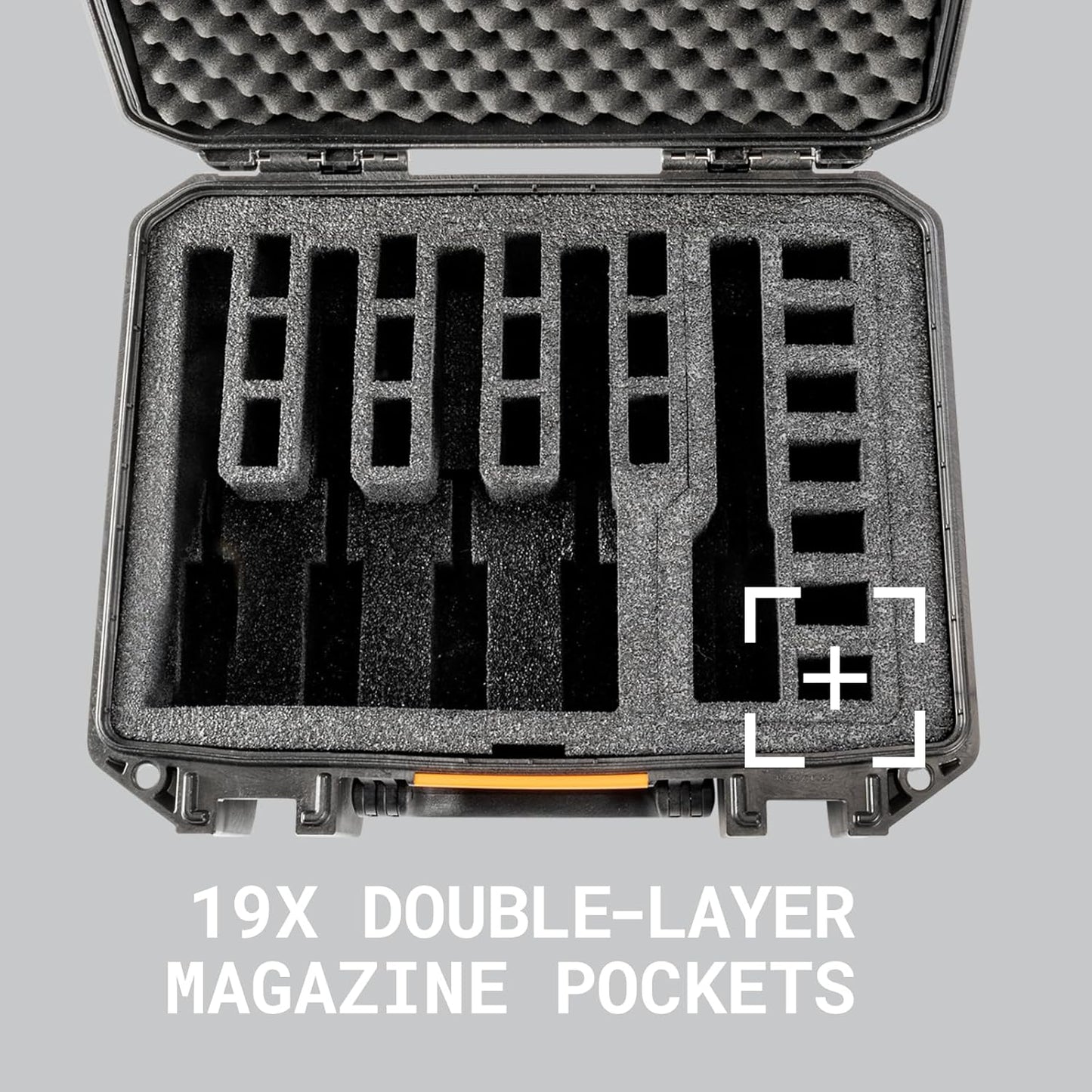 Pelican Vault Pistol Case - Pre-Cut Foam - Custom